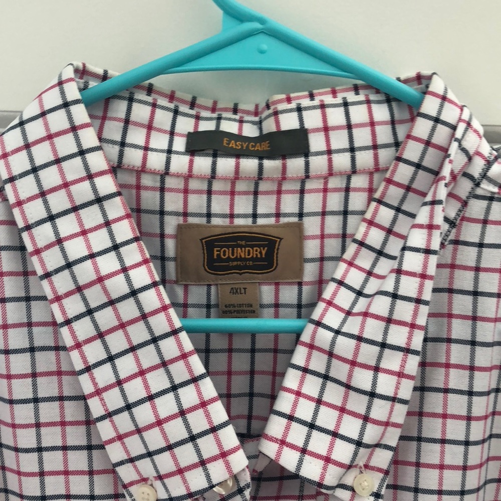 Mens short sleeve button down
